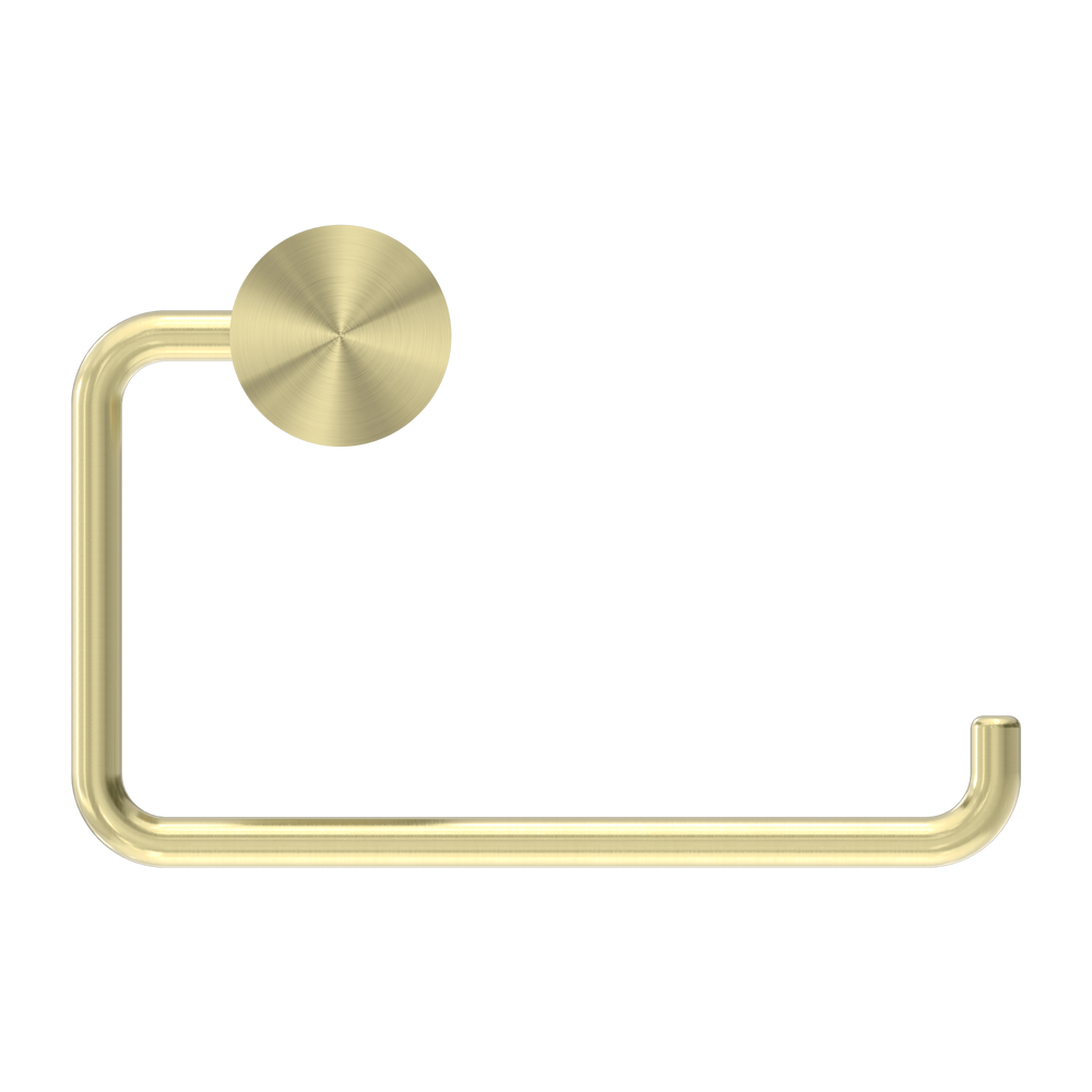 NERO OPAL TOILET ROLL HOLDER 150MM BRUSHED GOLD