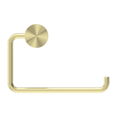NERO OPAL TOILET ROLL HOLDER 150MM BRUSHED GOLD