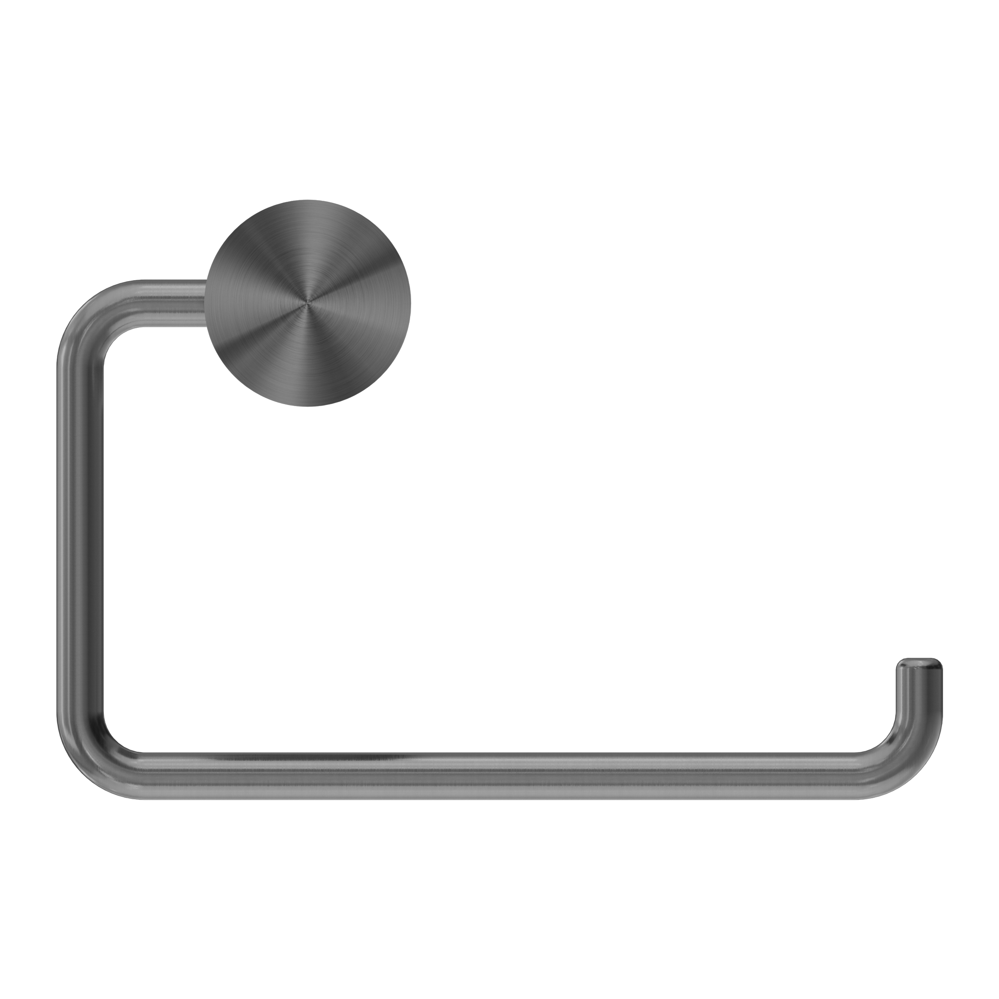 NERO OPAL TOILET ROLL HOLDER 150MM GRAPHITE