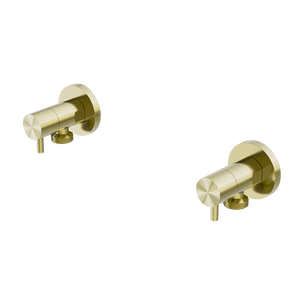 NERO WASHING MACHINE TAP SET BRUSHED GOLD