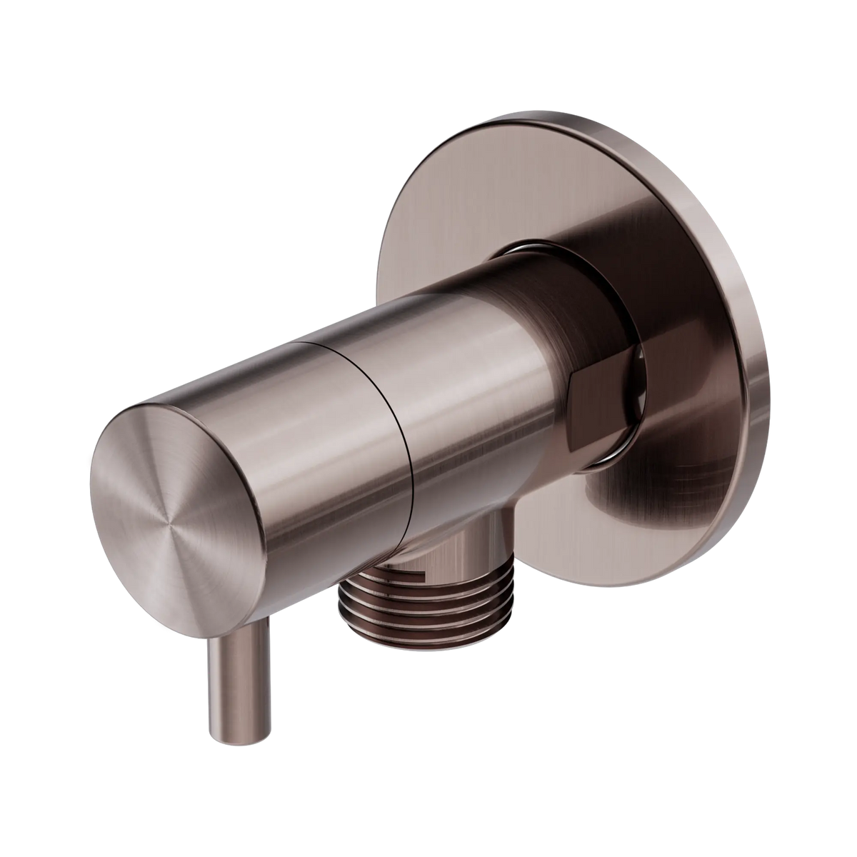 NERO MINI CISTERN STOP BRUSHED BRONZE