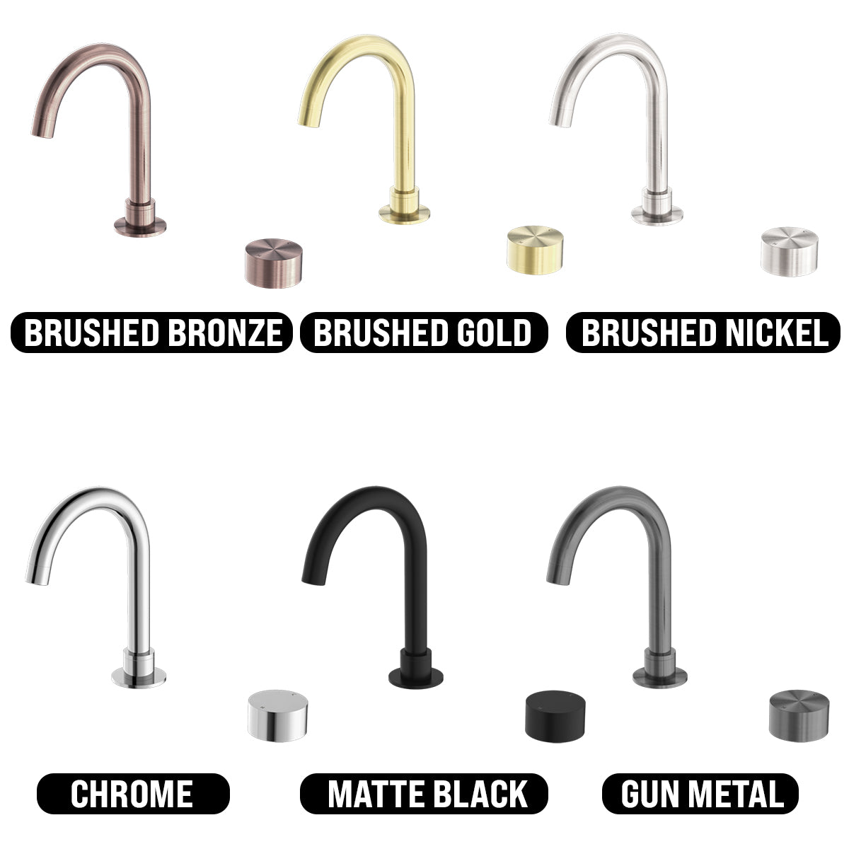 NERO KARA PROGRESSIVE BASIN SET 230MM BRUSHED BRONZE