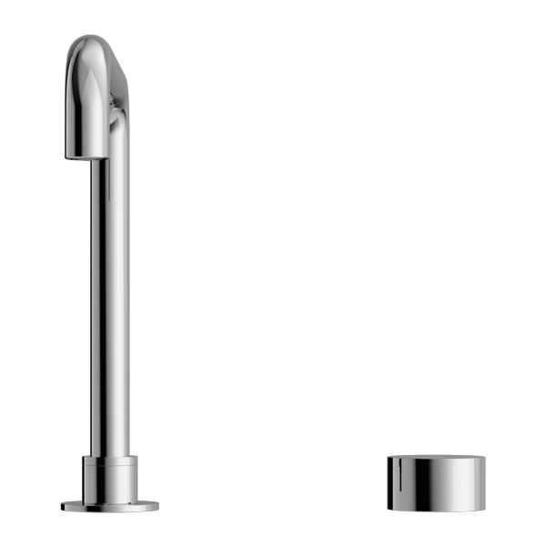 NERO KARA PROGRESSIVE TALL BASIN SET 270MM CHROME