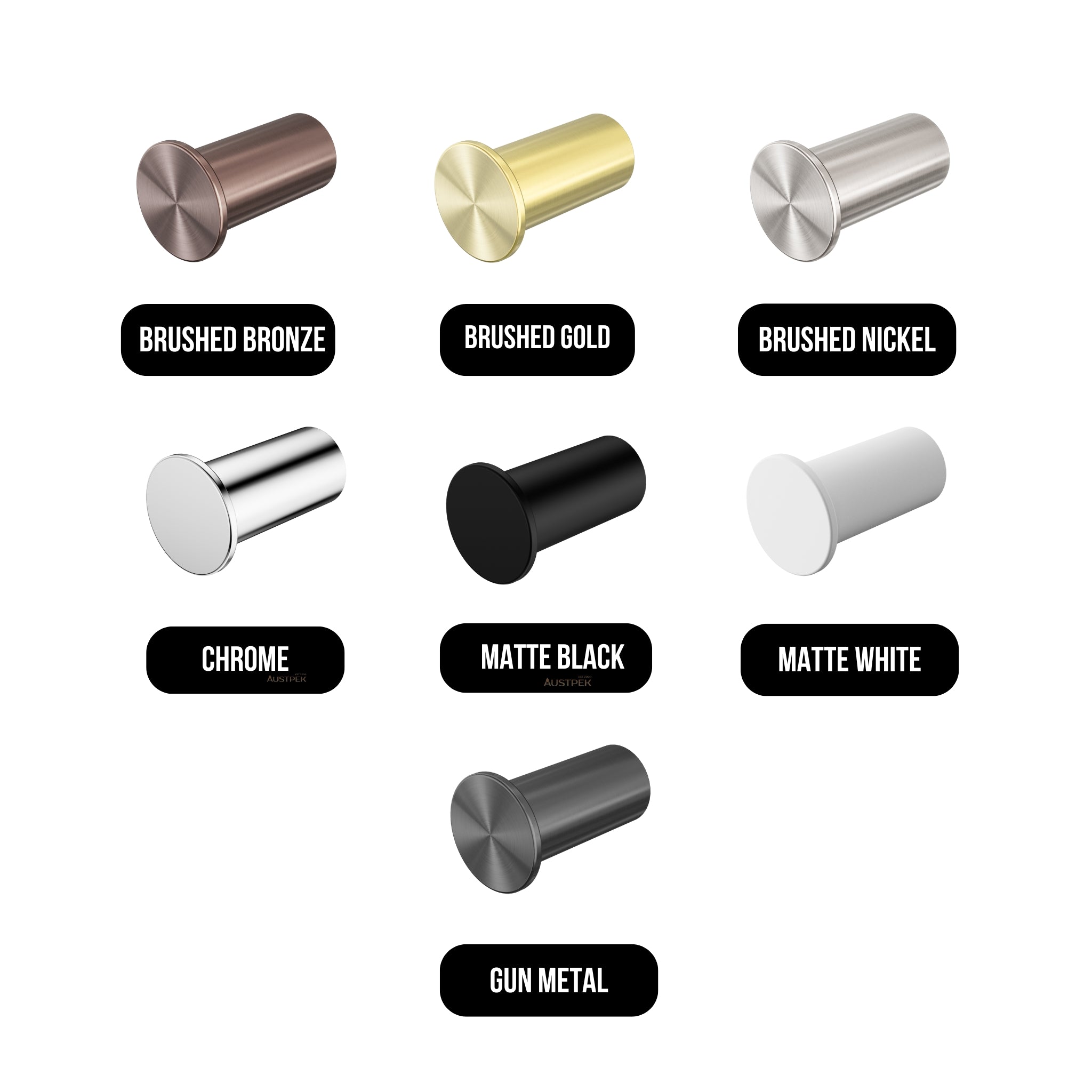 NERO MECCA ROBE HOOK SLIM BRUSHED NICKEL