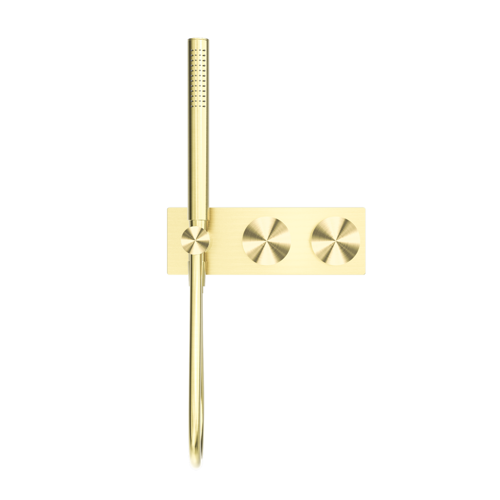 NERO KARA PROGRESSIVE SHOWER SYSTEM 238MM BRUSHED GOLD