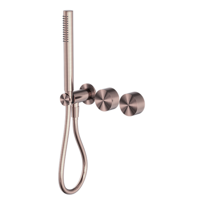 NERO KARA PROGRESSIVE SHOWER SYSTEM SEPARATE PLATE 238MM BRUSHED BRONZE