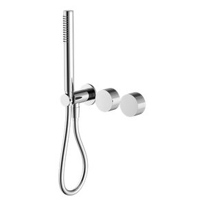 NERO KARA PROGRESSIVE SHOWER SYSTEM SEPARATE PLATE 238MM CHROME