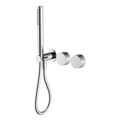 NERO KARA PROGRESSIVE SHOWER SYSTEM SEPARATE PLATE 238MM CHROME