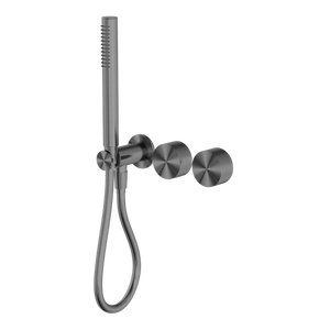 NERO KARA PROGRESSIVE SHOWER SYSTEM SEPARATE PLATE 238MM GUN METAL