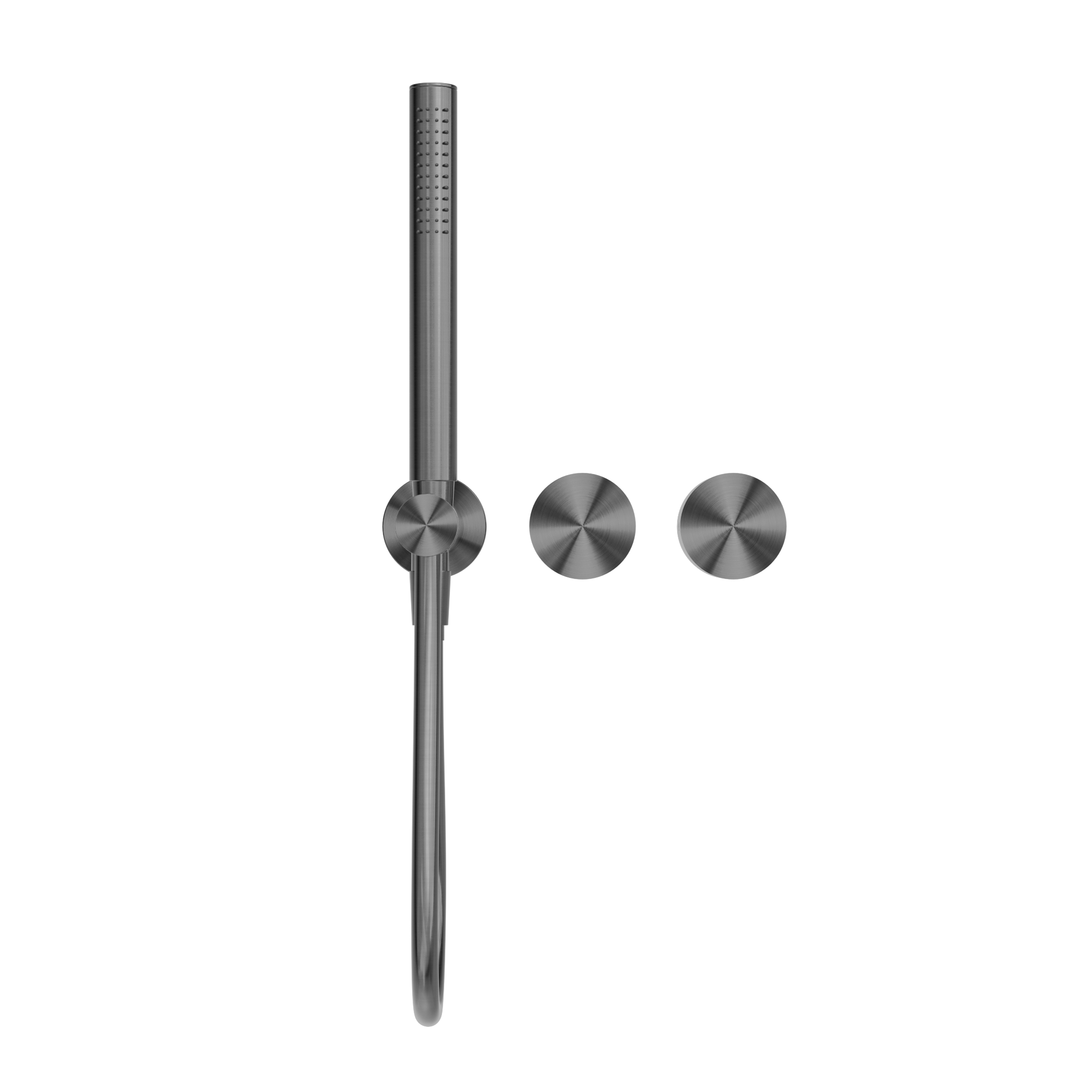 NERO KARA PROGRESSIVE SHOWER SYSTEM SEPARATE PLATE 238MM GUN METAL