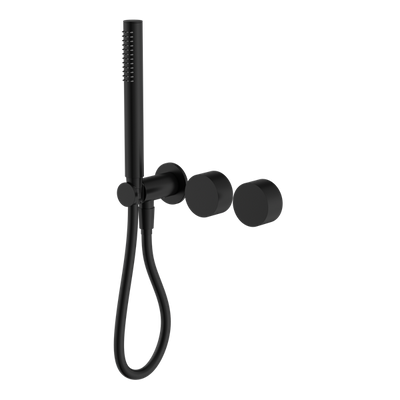 NERO KARA PROGRESSIVE SHOWER SYSTEM SEPARATE PLATE 238MM MATTE BLACK