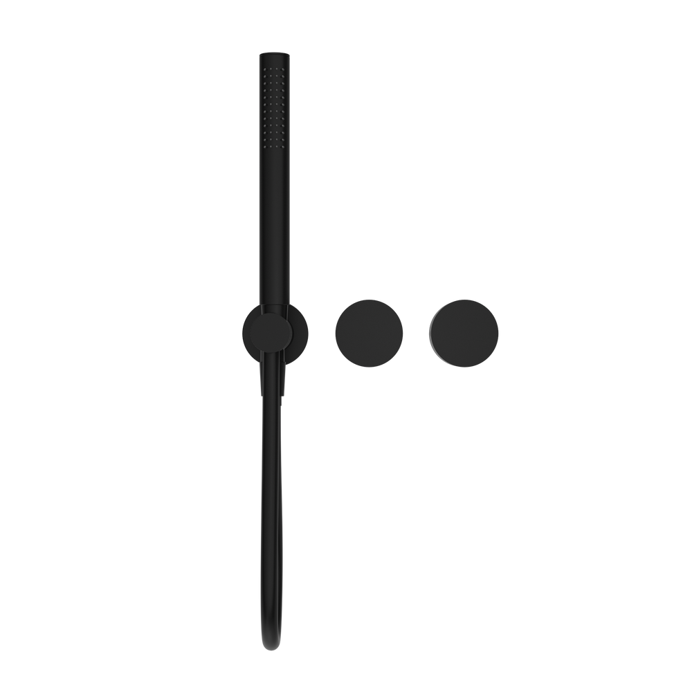 NERO KARA PROGRESSIVE SHOWER SYSTEM SEPARATE PLATE 238MM MATTE BLACK