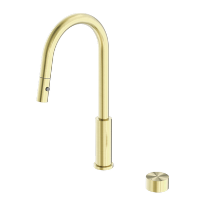 NERO KARA PROGRESSIVE PULL OUT KITCHEN SET 432MM BRUSHED GOLD