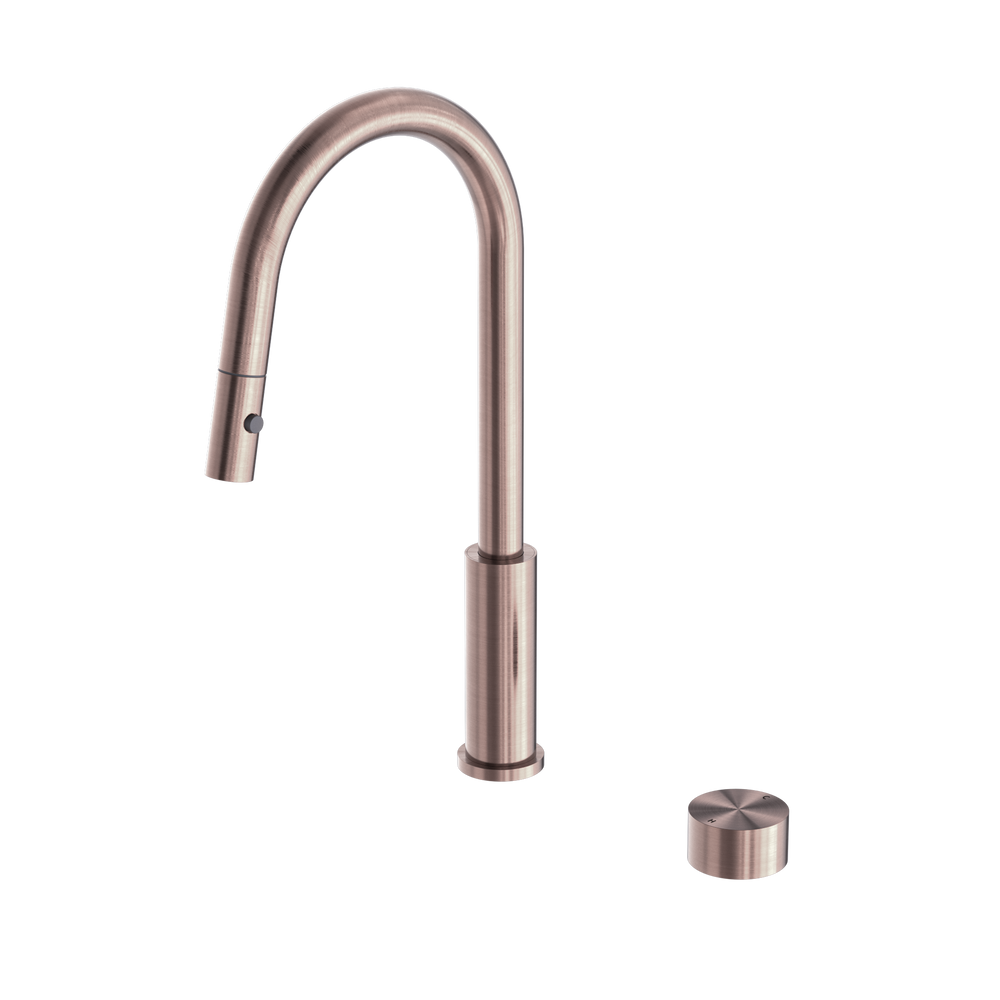 NERO KARA PROGRESSIVE PULL OUT KITCHEN SET 432MM BRUSHED BRONZE