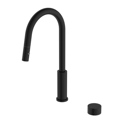NERO KARA PROGRESSIVE PULL OUT KITCHEN SET 432MM MATTE BLACK