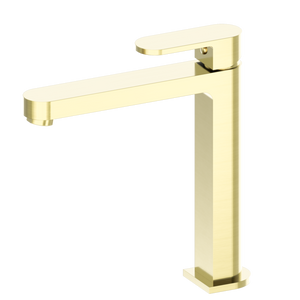 NERO ECCO TALL BASIN MIXER 231MM BRUSHED GOLD