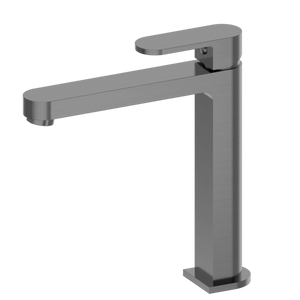 NERO ECCO TALL BASIN MIXER 231MM GUN METAL