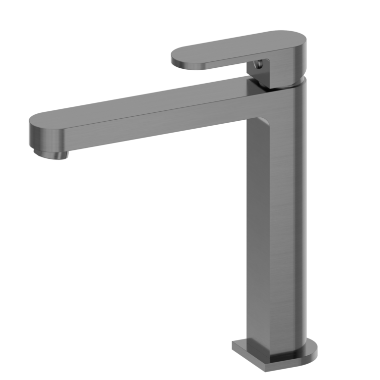 NERO ECCO TALL BASIN MIXER 231MM GUN METAL