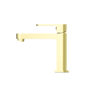 NERO ECCO BASIN MIXER 154MM BRUSHED GOLD