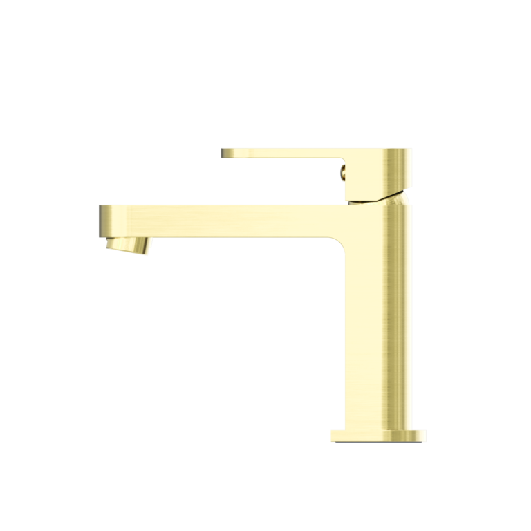 NERO ECCO BASIN MIXER 154MM BRUSHED GOLD