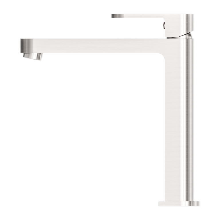 NERO ECCO TALL BASIN MIXER 231MM BRUSHED NICKEL