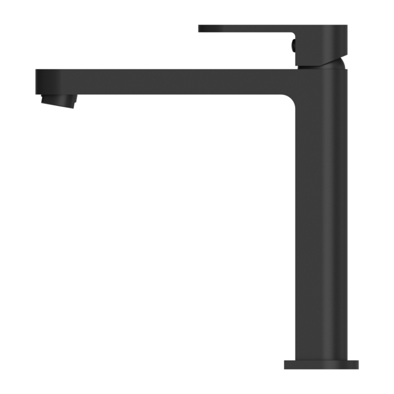 NERO ECCO TALL BASIN MIXER 231MM MATTE BLACK