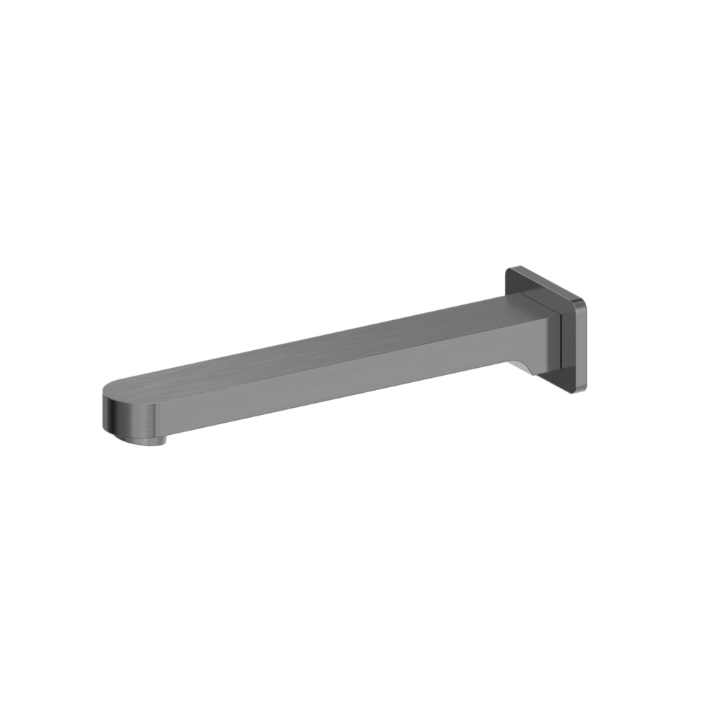 NERO ECCO BATH SPOUT 239MM GUN METAL
