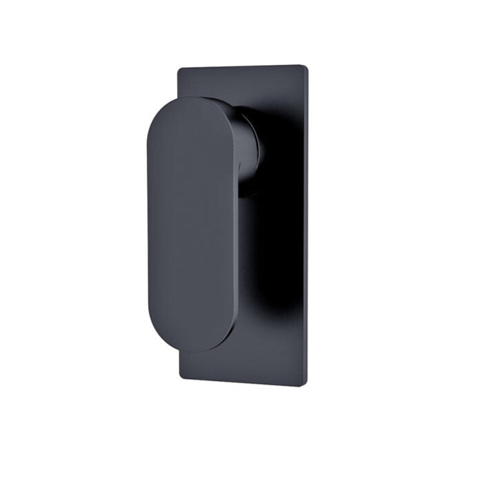 NERO ECCO SHOWER MIXER 150MM MATTE BLACK