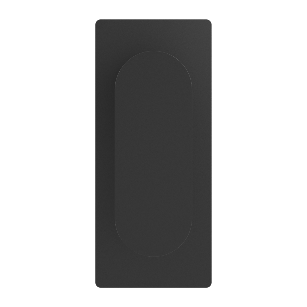 NERO ECCO SHOWER MIXER 150MM MATTE BLACK