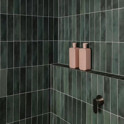 NERO ECCO SHOWER MIXER ROUND PLATE GUN METAL