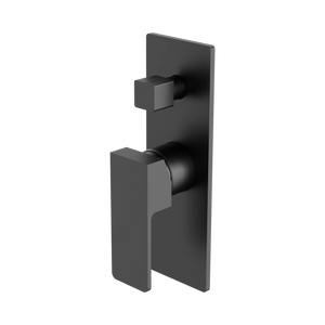 NERO CELIA SHOWER MIXER WITH DIVERTER MATTE BLACK