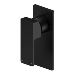 NERO CELIA SHOWER MIXER RECTANGULAR BACKPLATE 150MM MATTE BLACK