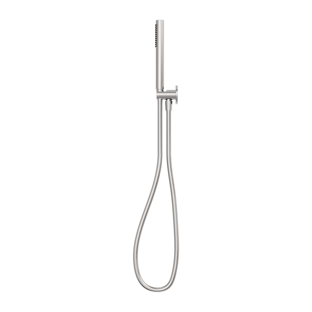 NERO SLIM SHOWER ON BRACKET BRUSHED NICKEL