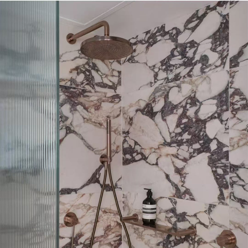 NERO ROUND SHOWER ARM BRUSHED BRONZE (AVAILABLE IN 330MM AND 500MM)