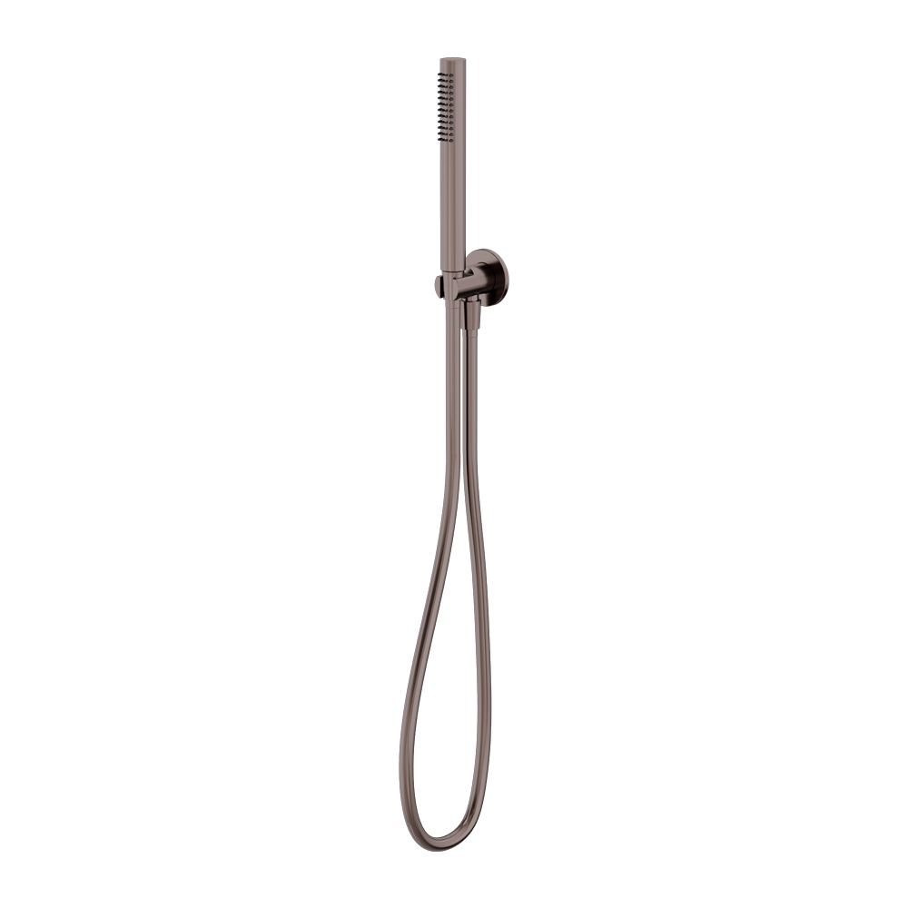 NERO SLIM SHOWER ON BRACKET BRUSHED BRONZE