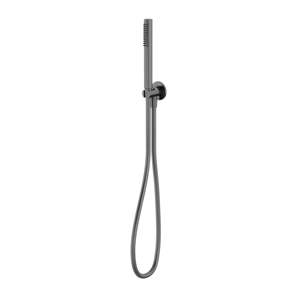 NERO SLIM SHOWER ON BRACKET GUN METAL