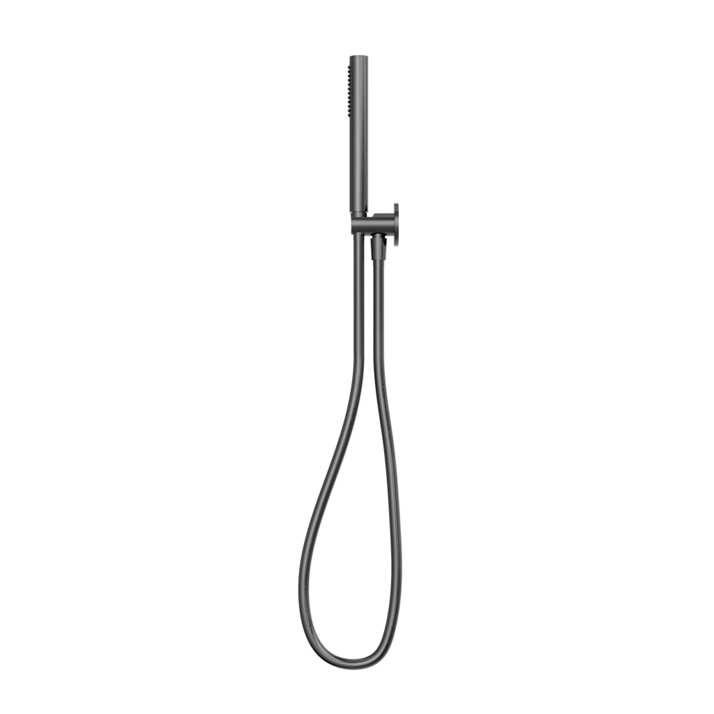 NERO SLIM SHOWER ON BRACKET GUN METAL