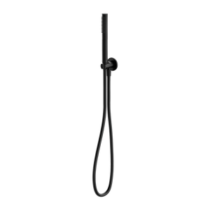 NERO SLIM SHOWER ON BRACKET MATTE BLACK