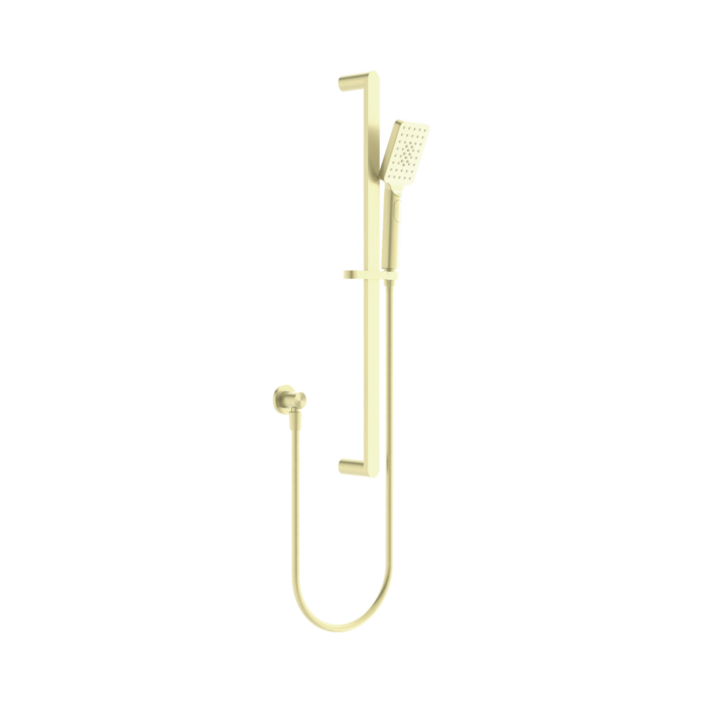 NERO BIANCA SHOWER RAIL 700MM BRUSHED GOLD