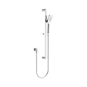 NERO BIANCA SHOWER RAIL 700MM BRUSHED NICKEL