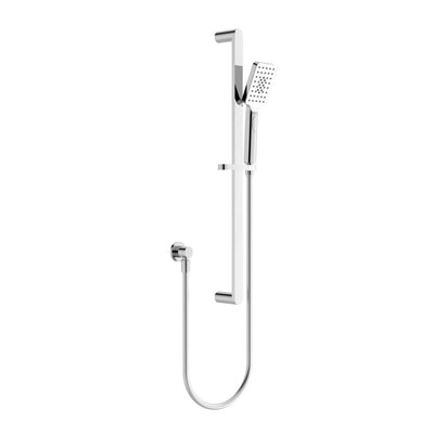 NERO BIANCA SHOWER RAIL 700MM CHROME