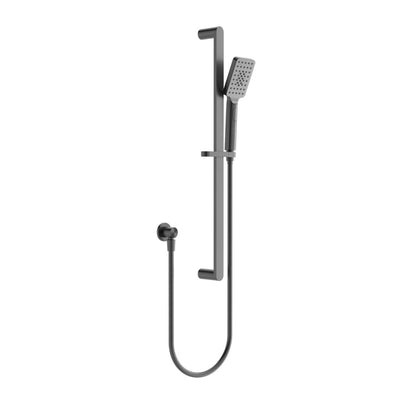 NERO BIANCA SHOWER RAIL 700MM GUN METAL