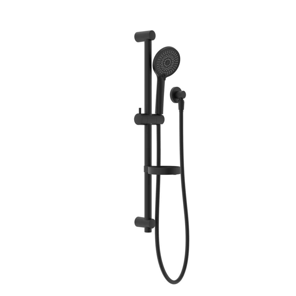 NERO BUILDER PROJECT SHOWER RAIL 692MM MATTE BLACK