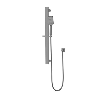 NERO CELIA NEW SHOWER RAIL 810MM GUN METAL