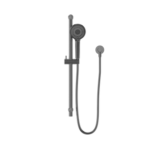 NERO ROUND METAL PROJECT SHOWER RAIL 692MM GUN METAL