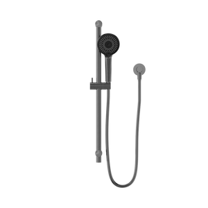 NERO ROUND METAL PROJECT SHOWER RAIL 692MM GUN METAL
