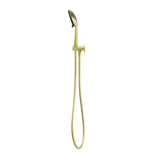 NERO PROJECT ROUND SHOWER ON BRACKET 110MM BRUSHED GOLD