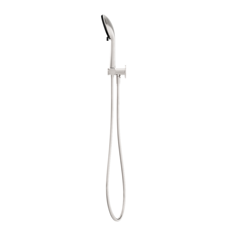 NERO PROJECT ROUND SHOWER ON BRACKET 110MM BRUSHED NICKEL