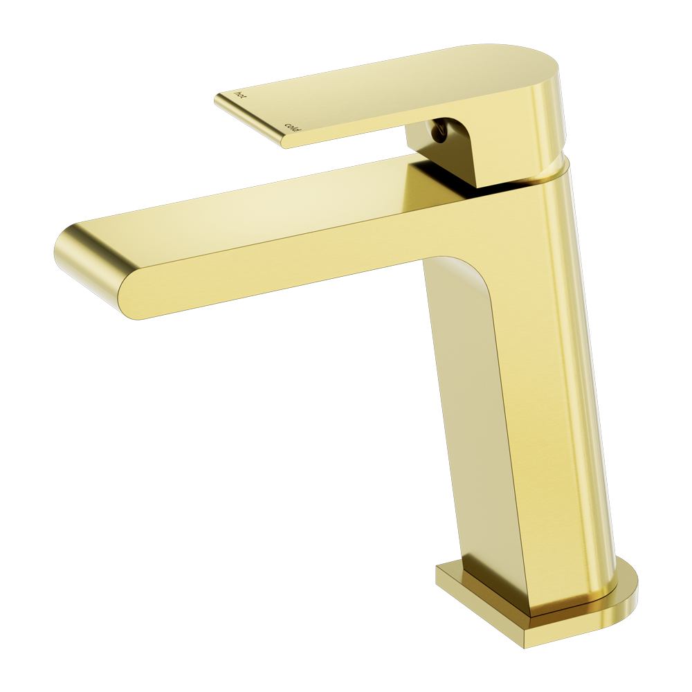 NERO BIANCA BASIN MIXER 169MM BRUSHED GOLD