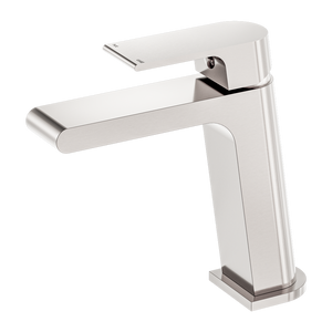 NERO BIANCA BASIN MIXER 169MM BRUSHED NICKEL